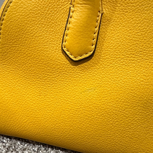 Tory Burch Vibrant Yellow Satchel - Picture 4 of 8